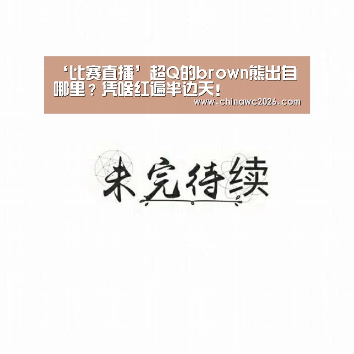 ‘比赛直播’超Q的brown熊出自哪里?凭啥红遍半边天!(图3) 48强分组